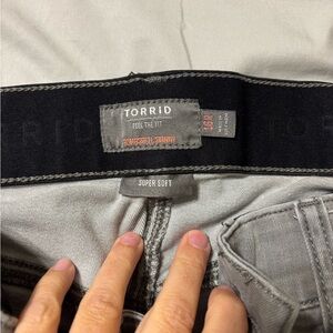 Torrid Charcoal Super Soft Jeggings